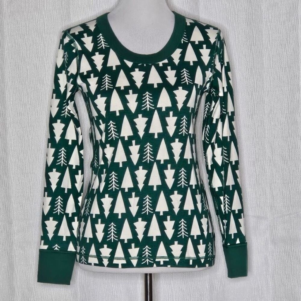 ✨Hanna Andersson Holiday HannaJams™ Pajama Sz 12 Top✨ - Picture 5 of 9